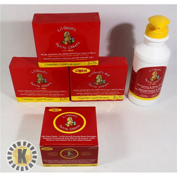 BAG OF ASSORTED LI'L GOAT'S BABY TREATMENTS