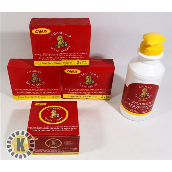 BAG OF ASSORTED LI'L GOAT'S BABY TREATMENTS