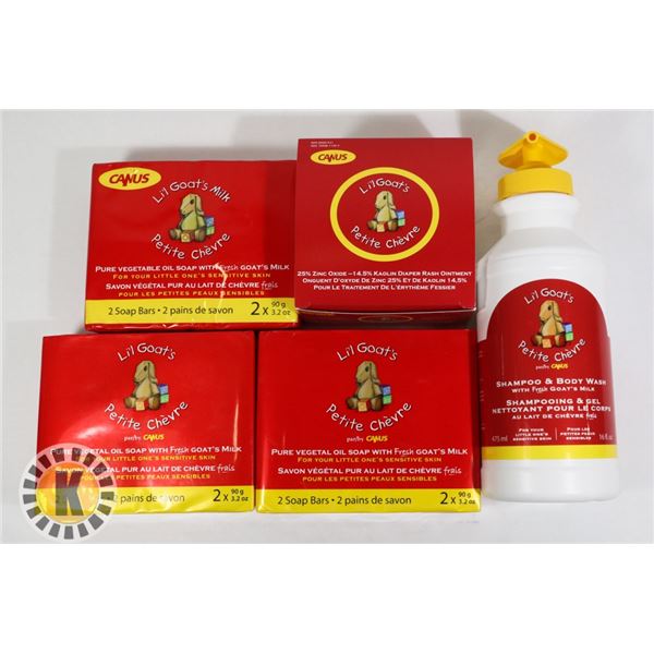 BAG OF ASSORTED LI'L GOAT'S BABY TREATMENTS