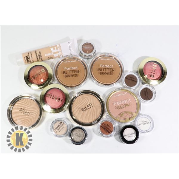 BAG OF ASSORTED NEW COSMETIC ITEMS