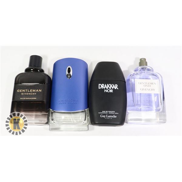 ***TESTERS, BAG OF GIVENCHY  AND DRAKKAR NOIR PERFUME