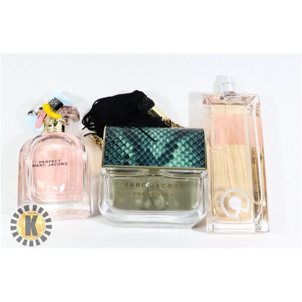 ***TESTERS, BAG OF GIVENCHY AND MARC JACOBS  PERFUME