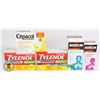 Image 1 : BAG OF COLD MEDICINES INCLUDES TYLENOL