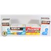 Image 1 : BAG OF COLD MEDICINES INCLUDES TYLENOL