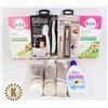 Image 1 : BAG OF FEMALE HAIR TOOL& VEET WAX STRIPS