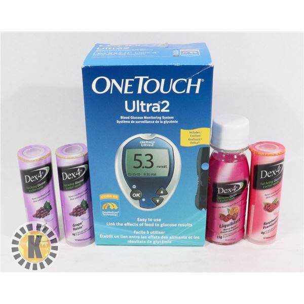 BLOOD GLUCOSE MONITORING SYSTEM & DEX 4 FAST ACTIN