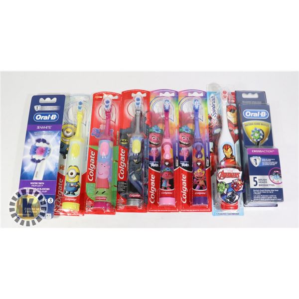 KIDS DENTAL HYGIENE ITEMS