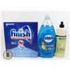 Image 1 : BAG OF FINISH AND DAWN DISH SOAP