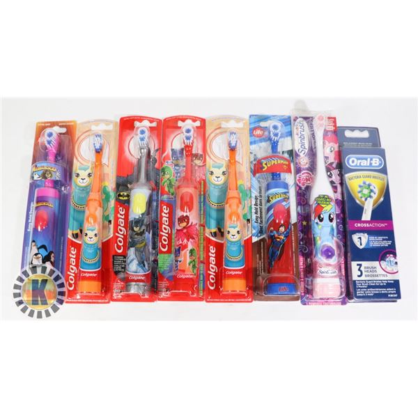 KIDS DENTAL HYGIENE ITEMS