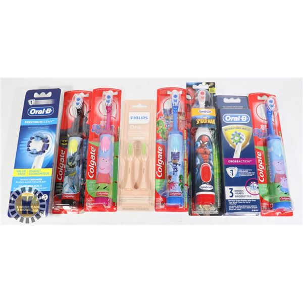 KIDS DENTAL HYGIENE ITEMS