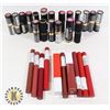Image 1 : BAG OF REVLON & MAYBELLINE LIP STICK & INK CRAYON