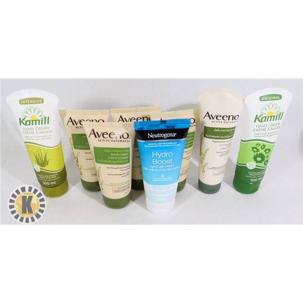 BAG OF ASSORTED SKIN CARE PRODUCT