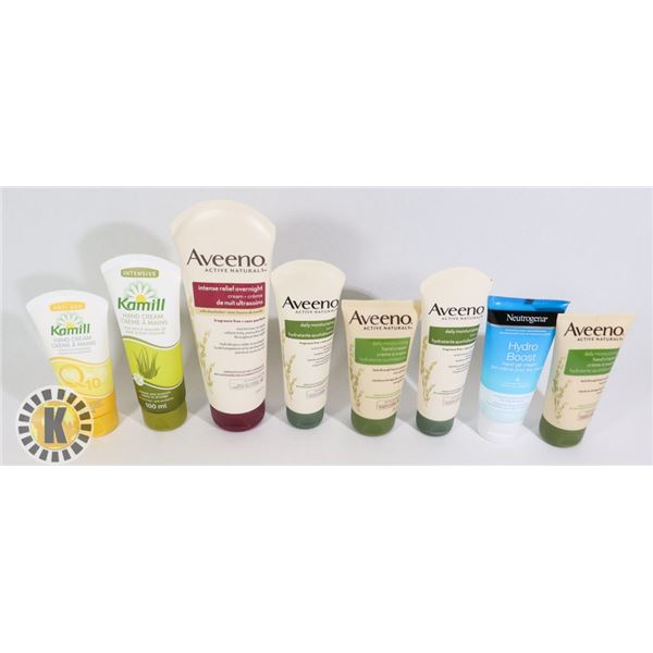 BAG OF ASSORTED SKIN CARE PRODUCT