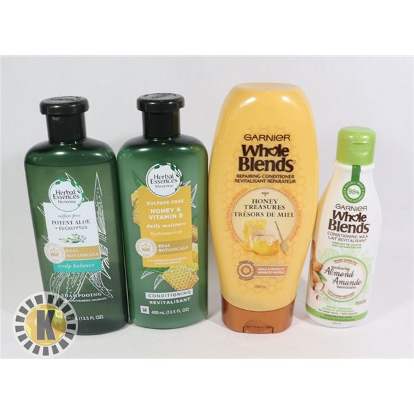 WHOLE BLENDS & HERBAL ESSENCES HAIR PRODUCT