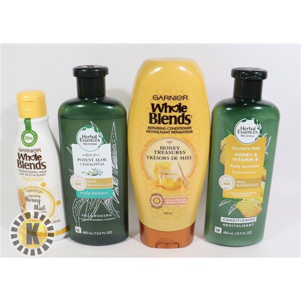 WHOLE BLENDS & HERBAL ESSENCES HAIR PRODUCT