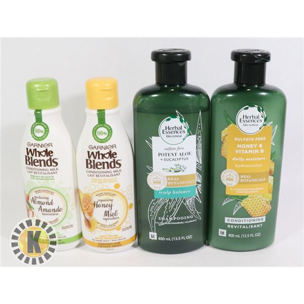 WHOLE BLENDS & HERBAL ESSENCES HAIR PRODUCT