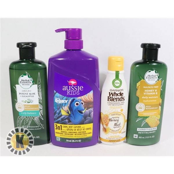 WHOLE BLENDS,HERBAL ESSENCES & AUSSIE HAIR PRODUCT