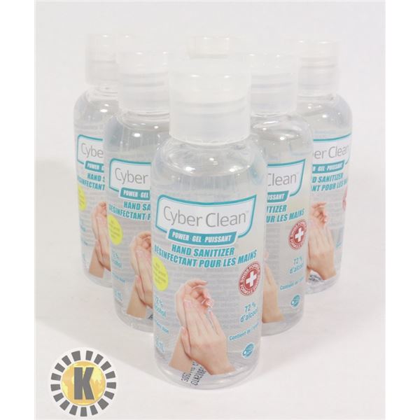 BAG OF CYBER CLEAN HAND SANITIZER GEL