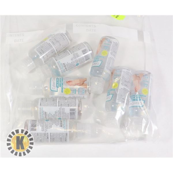 BAG OF CYBER CLEAN HAND SANITIZER GEL