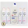 Image 1 : DOVE SPRAY MOISTURIZER AND BODY WASH