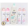 Image 1 : DOVE SPRAY MOISTURIZER AND BODY WASH