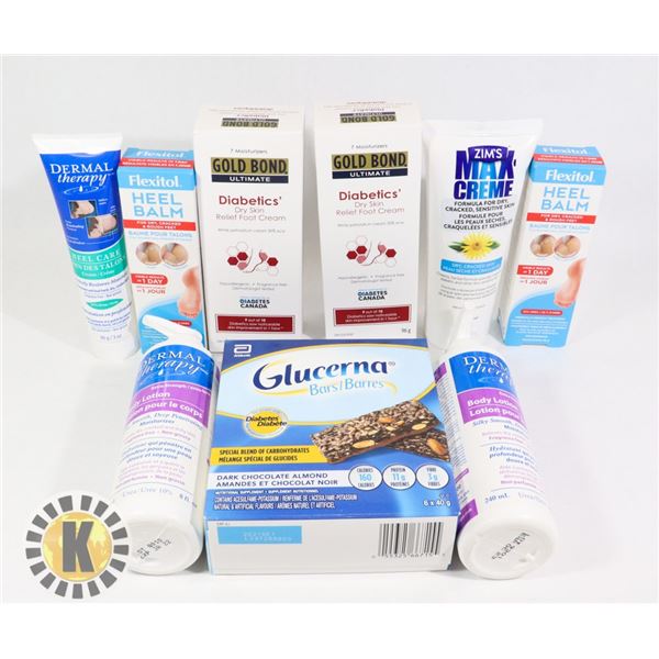 BAG OF SKIN CARE PRODUCTS