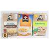 Image 1 : 3 BOXES OF FLAVOURED QUAKER OATS