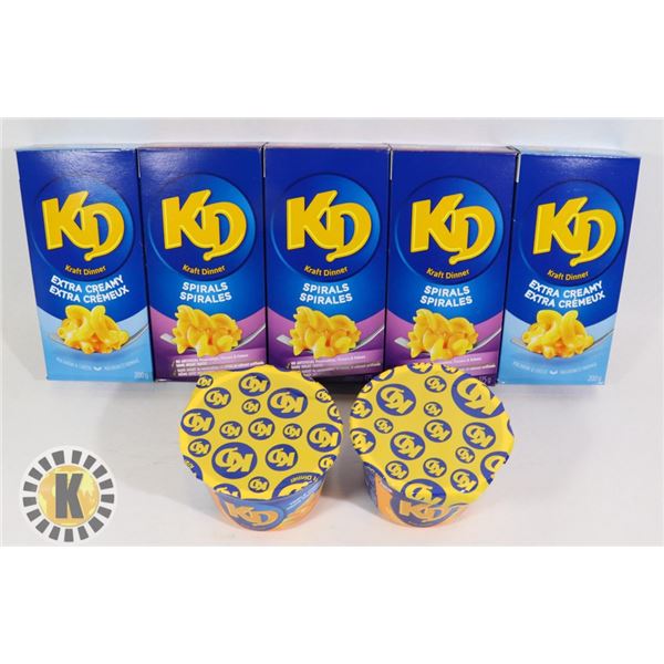 PACKS OF ASSORTED  KRAFT DINNER