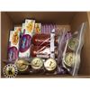 Image 1 : BOX OF SPAGHETTINI AND PASTA SAUCE