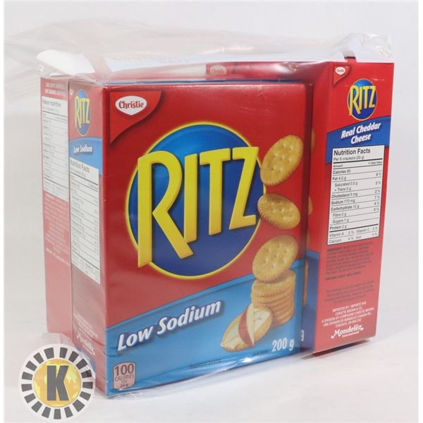 MINI RITZ SANDWICHES & SWISS CHEESES CRACKERS
