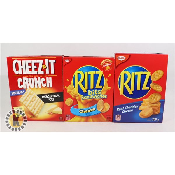 MINI RITZ SANDWICHES & SWISS CHEESES CRACKERS
