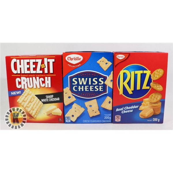 MINI RITZ SANDWICHES & SWISS CHEESES CRACKERS