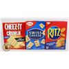 Image 1 : MINI RITZ SANDWICHES & SWISS CHEESES CRACKERS