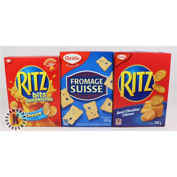 MINI RITZ SANDWICHES & SWISS CHEESES CRACKERS