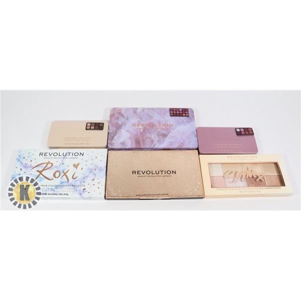 BAG OF NEW REVOLUTION COSMETIC PRODUCTS