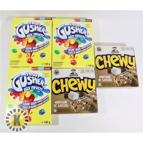 BAG OF ASSORTED SNACKS