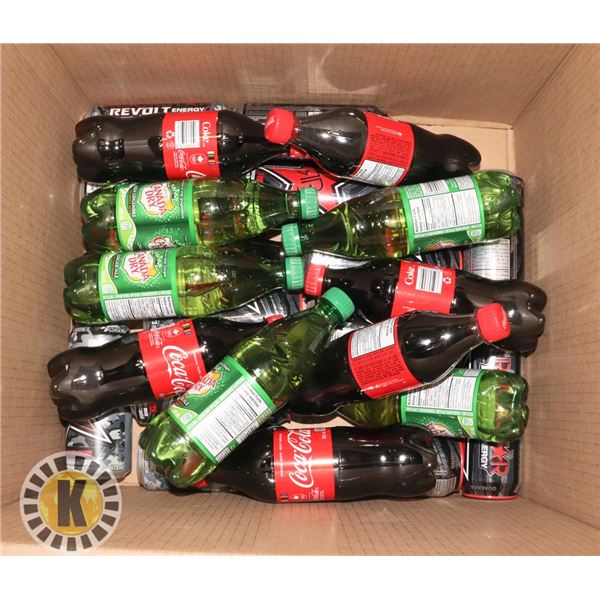 BOX OF BEVERAGES
