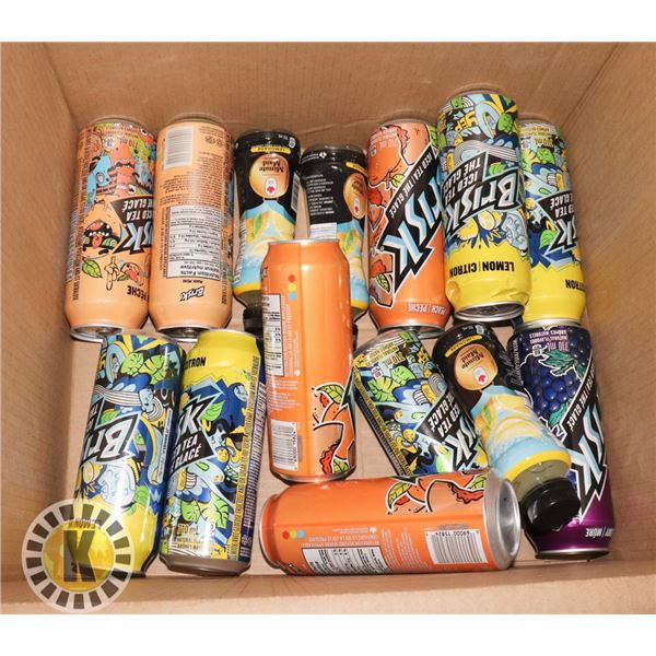 BOX OF BEVERAGES