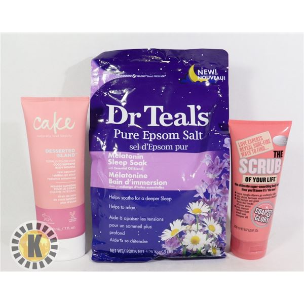 DR TEAL'S PURE EPSOM SALT & SKIN CARE PRODUCT