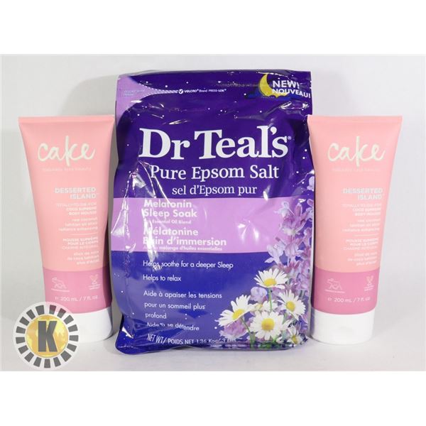 DR TEAL'S PURE EPSOM SALT & SKIN CARE PRODUCT