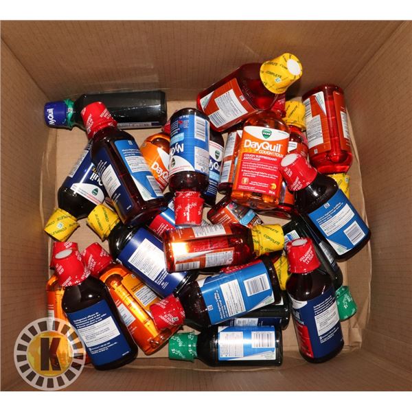 BOX OF NYQUIL COUGH MEDICINE