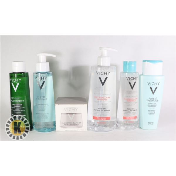 BAG OF VICHY SKIN CARE PRODUCT