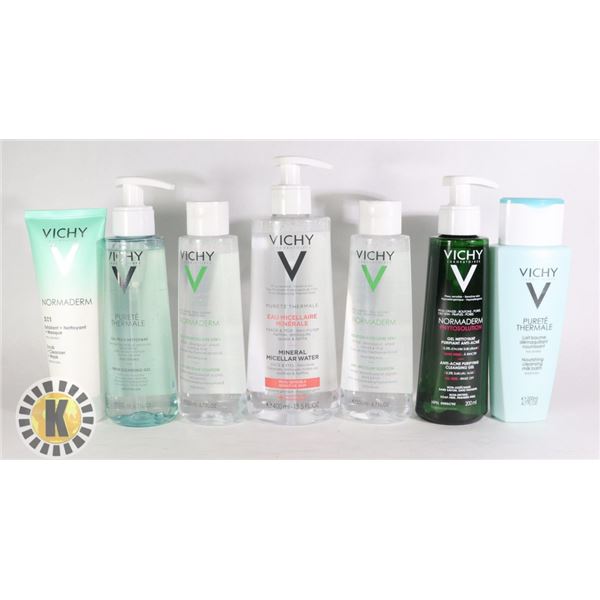 BAG OF VICHY SKIN CARE PRODUCT