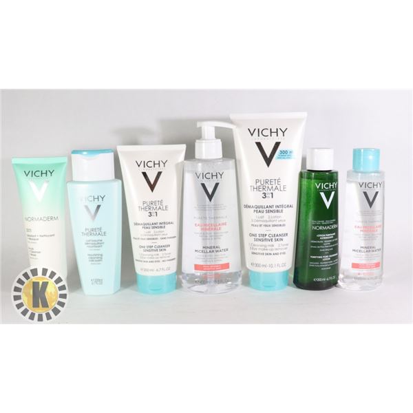 BAG OF VICHY SKIN CARE PRODUCT