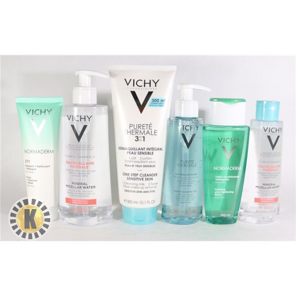BAG OF VICHY SKIN CARE PRODUCT