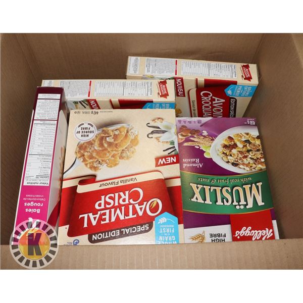 BOX OF CEREAL