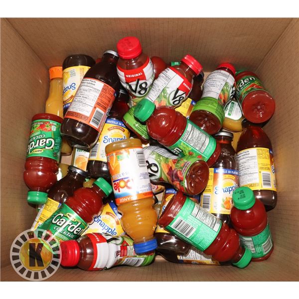 BOX OF BEVERAGES