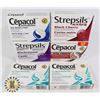 Image 1 : BAG OF STREPSILS AND CEPACOL