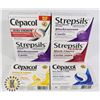 Image 1 : BAG OF STREPSILS AND CEPACOL