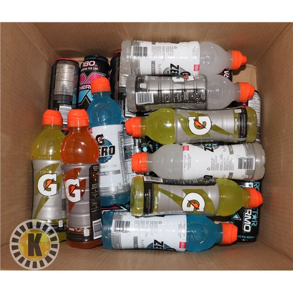 BOX OF BEVERAGES